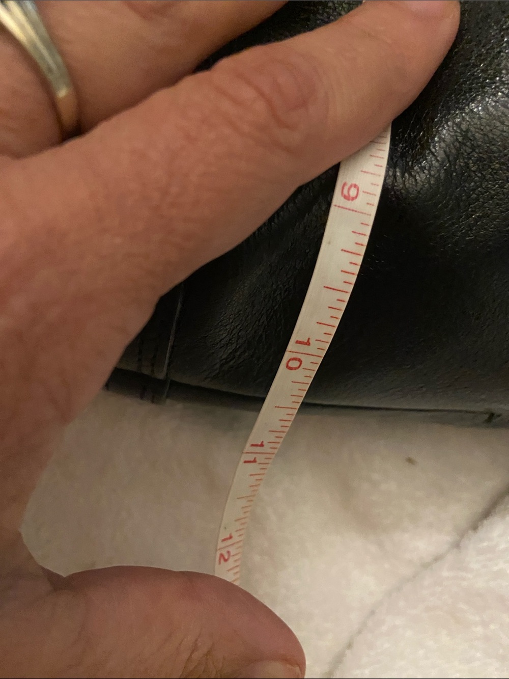 Coach Black Leather Shoulder Carly Hobo with Silver Hardware - Picture 9 of 11